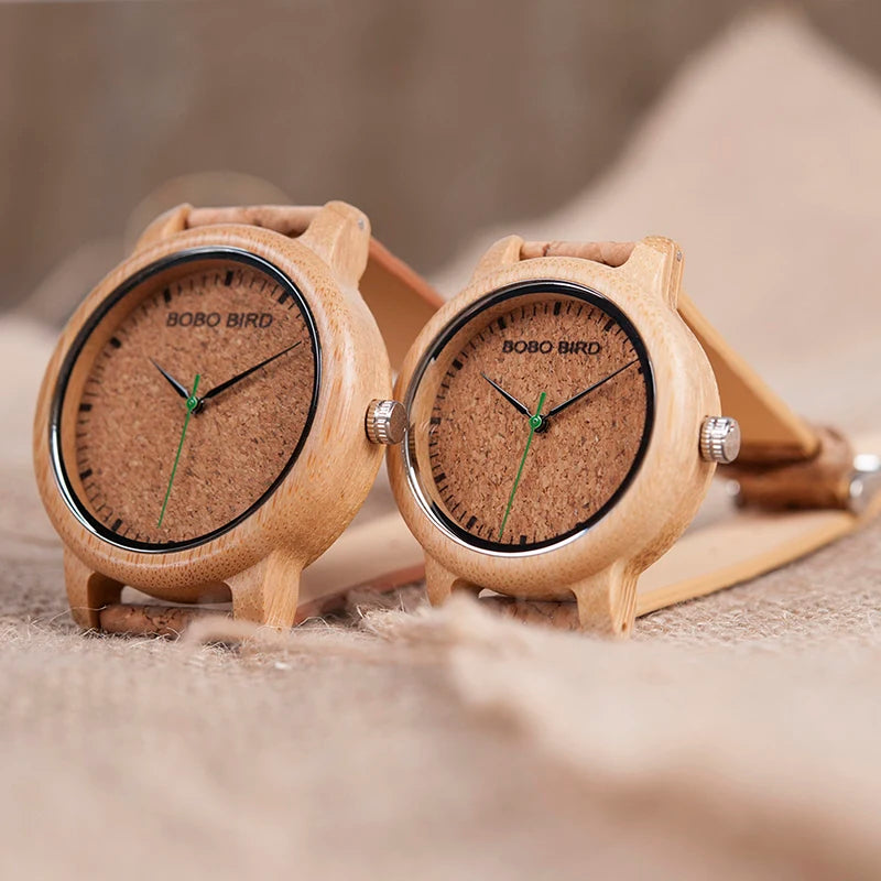 Women Lovers Watch Wooden Timepiece