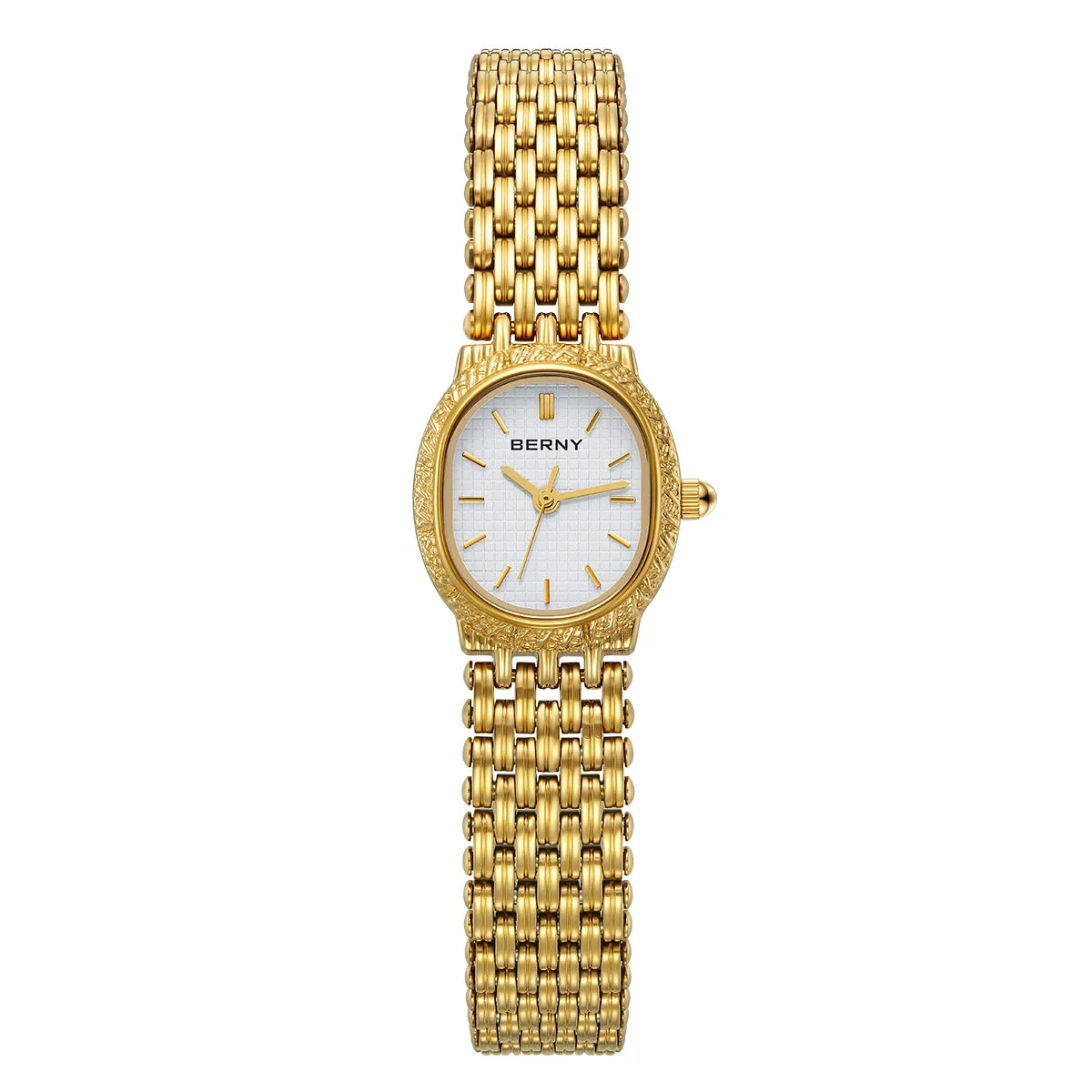 Women Small Dial Gold Watch