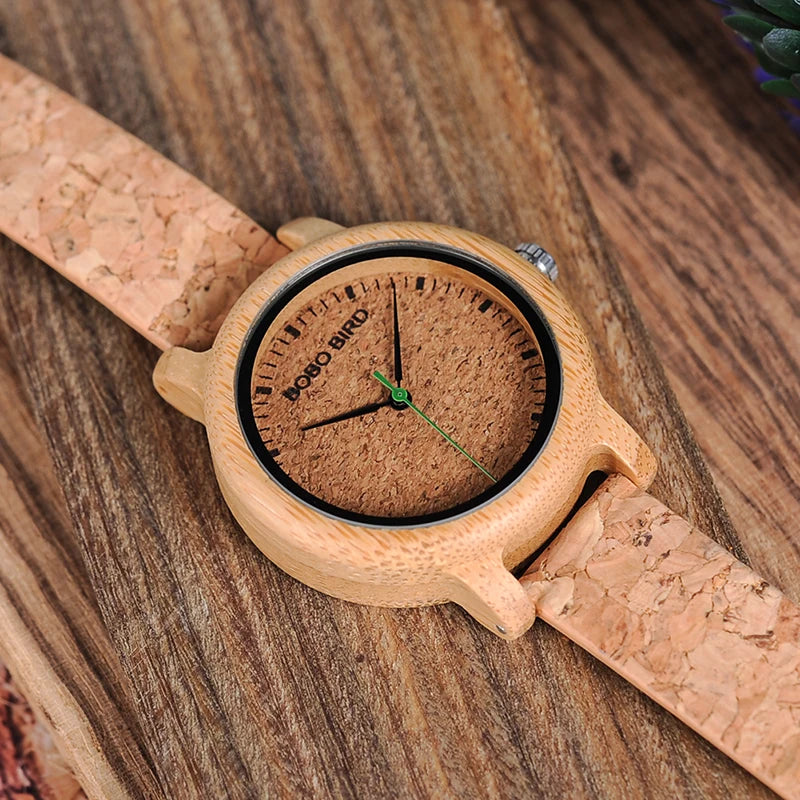 Women Lovers Watch Wooden Timepiece